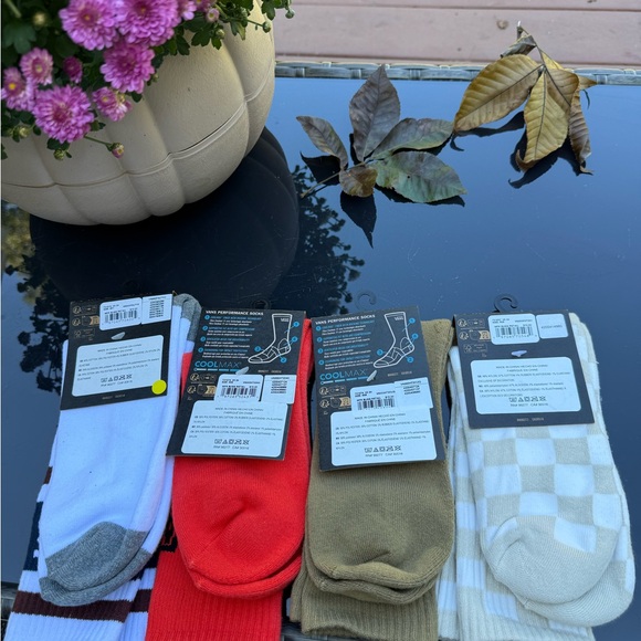 Vans Men's Colorful Crew Socks - Set of 4 - Picture 5 of 7